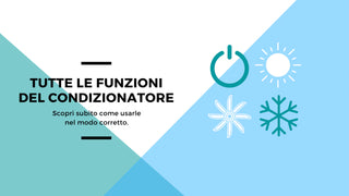 Tutte le funzioni del condizionatore
