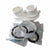 Kit sdoppiato scarico fumi universale ø 80/80 per caldaie a condensazione in PP - PABSD U1 D80