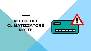 Cosa fare se le alette del climatizzatore non funzionano