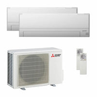 Condizionatore Mitsubishi Electric Serie BT dual split 12000+12000 BTU inverter A++ wifi unità esterna 5.3 kW Mitsubishi Electric