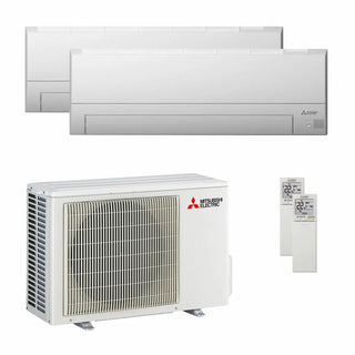 Condizionatore Mitsubishi Electric Serie BT dual split 9000+9000 BTU inverter B wifi unità esterna 3.3 kW Mitsubishi Electric