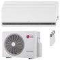 Condizionatore LG DUALCOOL Deluxe AI trial split 9000+9000+12000 BTU inverter A+++ wifi unità esterna 6.15 kW LG