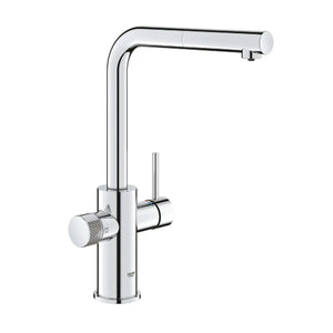 Miscelatore filtrante Grohe Blue Pure Minta con doccetta estraibile  Grohe