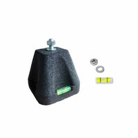 Kit 4 Supporti Antivibranti a Pavimento Gia per Condizionatori e Pompe di Calore - 100x100x100 mm
