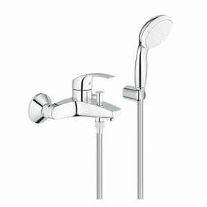 Miscelatore Grohe Eurosmart monocomando per vasca/doccia con set doccia