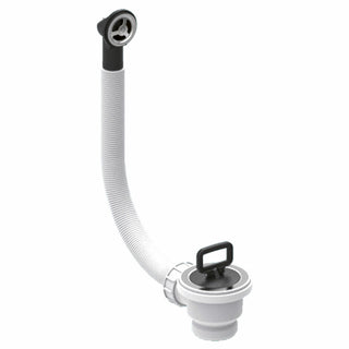 Piletta Valsir per lavello 1"1/2 con tappo e troppopieno tondo