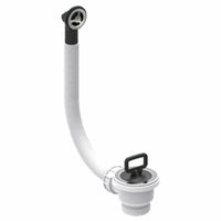 Piletta Valsir per lavello 1"1/2 con tappo e troppopieno tondo Valsir