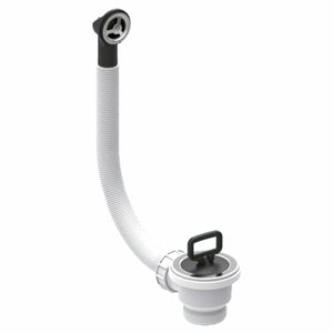 Piletta Valsir per lavello 1"1/2 con tappo e troppopieno tondo Valsir