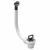 Piletta Valsir per lavello 1"1/2 con tappo e troppopieno tondo
