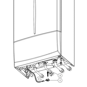 Kit sonda ingresso solare per caldaie Immergas