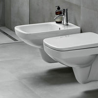 Vaso sospeso a cacciata Geberit Selnova Square Rimfree