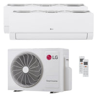 Condizionatore LG DUALCOOL Libero Smart dual split 12000+12000 BTU inverter A+++ wifi unità esterna 5.3 kW