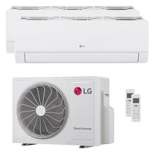 Condizionatore LG DUALCOOL Libero Smart dual split 9000+18000 BTU inverter A+++ wifi unità