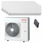 Condizionatore Toshiba SHORAI Edge White quadri split 5000+7000+9000+16000 BTU inverter A++ wifi unità esterna 8 kW