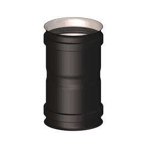 Manicotto F/F diam. 100 mm per scarico fumi stufa a pellet e caldaia a pellet