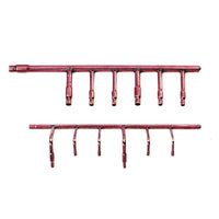 Collettore rame Tecnogas 6 Attacchi - per circuiti di tubazioni frigorifere di sistemi di climatizzazione VRV, VRF multisplit