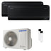Condizionatore Samsung Windfree Black dual split 9000+12000 BTU inverter A+++ wifi unità esterna 5 kW Samsung