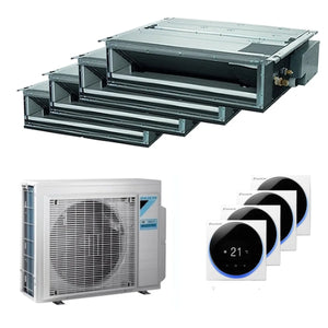 Condizionatore Daikin canalizzabile Mini Sky FDXM-F9 quadri split 9000+9000+12000+18000 BTU inverter A++ esterna 9 kW Daikin
