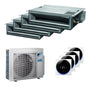 Condizionatore Daikin canalizzabile Mini Sky FDXM-F9 quadri split 9000+9000+12000+18000 BTU inverter A++ esterna 9 kW Daikin