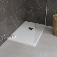 Piatto doccia Ercos Stone 700x1500 Rettangolare Bianco Opaco