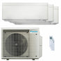 Condizionatore Daikin Stylish Bianco trial split 9000+12000+18000 BTU inverter A++ wifi unità esterna 6.8 kW Daikin