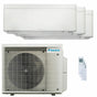 Condizionatore Daikin Stylish Bianco trial split 9000+12000+12000 BTU inverter A++ wifi unità esterna 6.8 kW Daikin