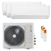 Condizionatore Clivet EZCool trial split 12000+12000+18000 BTU inverter A++  unità esterna 10.5 kW