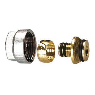 Raccordo multistrato Ivar  allacci 16mmx2 per radiatori