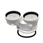 Kit sdoppiato scarico fumi tubi separati 80/80 per caldaie a condensazione Ferroli