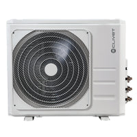 Condizionatore canalizzabile Clivet DUCT 2 trial split 9000+12000+18000 BTU inverter A+  unità esterna 12.3 kW