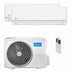 Condizionatore Midea Evolution dual split 9000+9000 BTU inverter A++  unità esterna 5.3 kW Midea