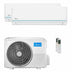 Condizionatore Midea Evolution dual split 9000+9000 BTU inverter A++  unità esterna 5.3 kW