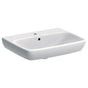 Lavabo 55 Geberit Selnova Square 55 cm sospeso bianco Geberit