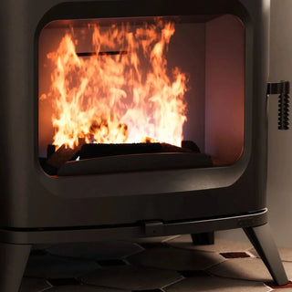 Stufa a legna Cadel Hublot 8 7,5 kW ad aria Nero Cadel