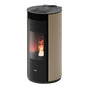 Stufa a pellet Cadel Spin Plus 9 8,5 kW ad aria canalizzata WiFi Light Bronze Cadel