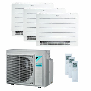 Condizionatore Daikin Perfera Floor trial split 7000+9000+9000 BTU inverter A+++ wifi unità esterna