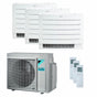 Condizionatore Daikin Perfera Floor trial split 7000+12000+12000 BTU inverter A+++ wifi unità esterna 5,2 kW