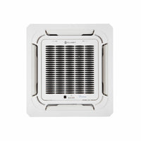Condizionatore Clivet BOX 2 650x650 cassetta 4 vie dual split 9000+12000 BTU inverter A++  unità esterna 5.3 kW
