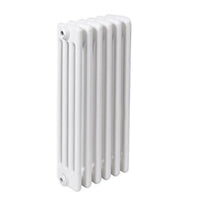 Radiatore a colonna in acciaio Ercos Comby 6 elementi 4 colonne interasse 800 mm