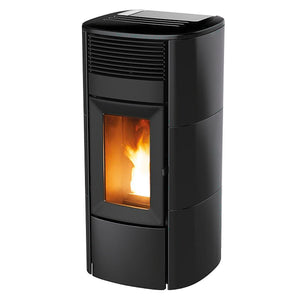 Stufa a pellet MCZ Club Hydromatic 24 M2 24 kW ad acqua nero