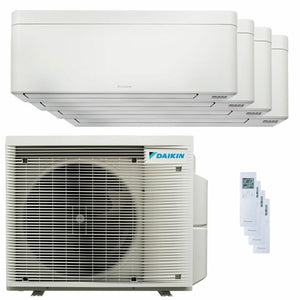 Condizionatore Daikin Stylish Bianco quadri split 7000+9000+9000+12000 BTU inverter A++ wifi unità esterna 6.8 kW