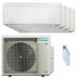 Condizionatore Daikin Stylish Bianco quadri split 7000+7000+9000+12000 BTU inverter A++ wifi unità esterna 6.8 kW Daikin