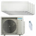 Condizionatore Daikin Stylish Bianco quadri split 7000+7000+7000+7000 BTU inverter A++ wifi unità esterna 6.8 kW