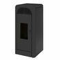 Stufa a pellet EK63 BERRY90+ - gruppo Edilkamin - 9,2 kW ad aria canalizzata Tortora EK63