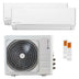 Condizionatore Clivet EZCool dual split 12000+24000 BTU inverter A++  unità esterna 10.5 kW