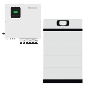 Kit fotovoltaico Hisense Hi-Mini Inverter 12 kW + batterie di accumulo 20 kW - TRIFASE