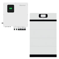 Kit fotovoltaico Hisense Hi-Mini Inverter 12 kW + batterie di accumulo 15 kW - TRIFASE