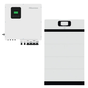 Kit fotovoltaico Hisense Hi-Mini Inverter 10 kW + batterie di accumulo 15 kW - TRIFASE