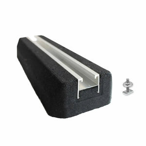 Supporto a pavimento Niccons MINI SUMO antivibrante 130x60x560 mm con profilo 41 mm Niccons