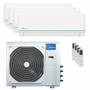 Condizionatore Midea Evolution quadri split 9000+9000+9000+12000 BTU inverter A++  unità esterna 8.2 kW